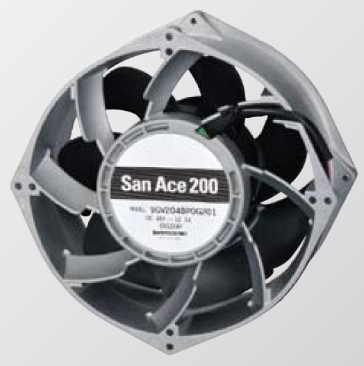 SANYO DENKI-9GV2048P0G201 Souffleurs et ventilateurs DC Fan Axial Ball Bearing 48V 36V to 72V 1112CFM 81dB 220 X 70mm