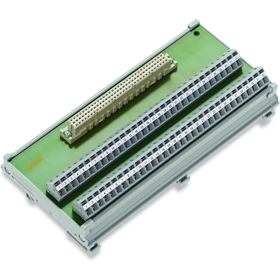 WAGO-289-531 Módulos de interfaz Interface Module, with Female Connector, 64-Pole, for Male Header with Solder Contact