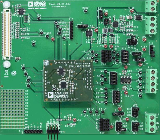 Analog Devices-EVAL-AD5292DBZ Kit e strumenti di sviluppo AD5292 Digital Potentiometer Evaluation Board