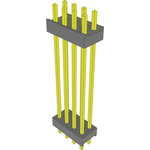 Conn Board Stacker HDR 8 POS 2.54mm Solder ST Top Entry Thru-Hole Bulk