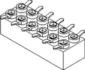 Molex-872630893 Embases de raccordement et réceptacles PCB Conn Socket Strip RCP 8 POS 2mm Solder ST Top Entry SMD Milli-Grid T/R