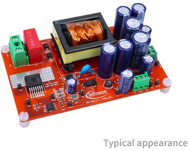 Infineon Technologies AG-REF62WFLY1700VSICTOBO1 Power Management Development Boards and Kits 62.5W auxiliary power supply for three-phase power converter