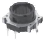 Panasonic Industry-EVQ-V6102915B Mechanical Encoders Mechanical Encoder Rotary Incremental Hollow 0.018N.m Straight Quadrature Digital Square Wave 15PPR Through Hole PC Pin