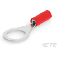 TE Connectivity-2-320573-4 Steckverbinderanschlüsse Ring Tongue Terminal 16-22AWG Copper Red 30.94mm Tin T/R