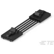 TE Connectivity-1-2267795-1 Andere Kabelbaugruppen Cable Assembly 0.3m 24AWG Wire to Board to Wire to Board 2 to 2 POS F-F Crimp-Crimp