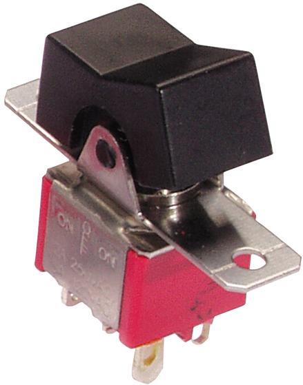 Grayhill-47ADP2J1M6QT Switch Rocker Switch Rocker ON None (ON) DPDT PC Pins Rocker 5A 250VAC 28VDC