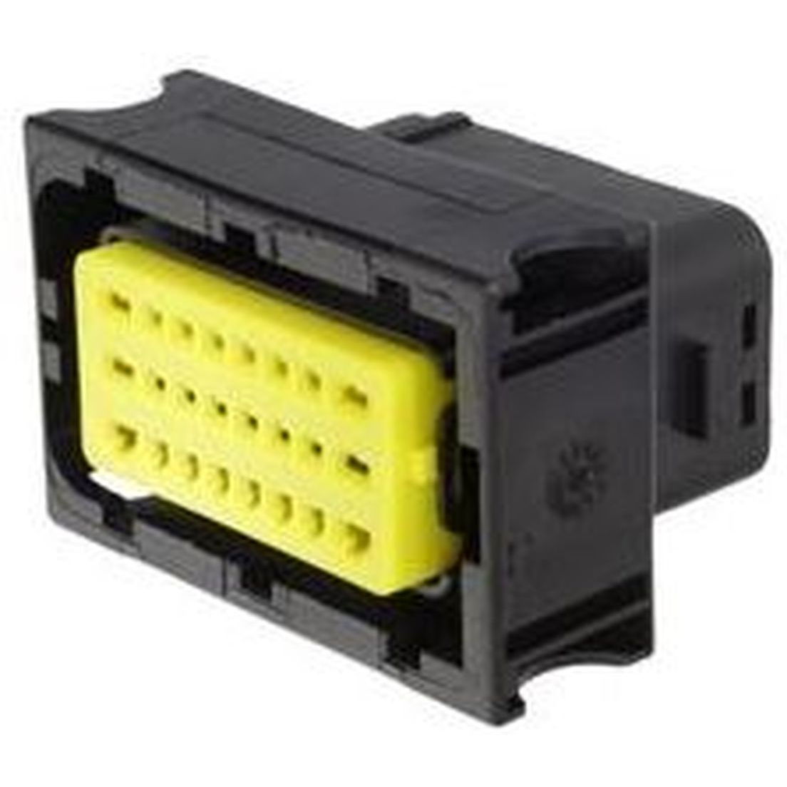 Delphi-10820454 Einzeladersteckverbinder, Gehäuse Conn Housing F 24 POS Crimp ST Panel Mount Black