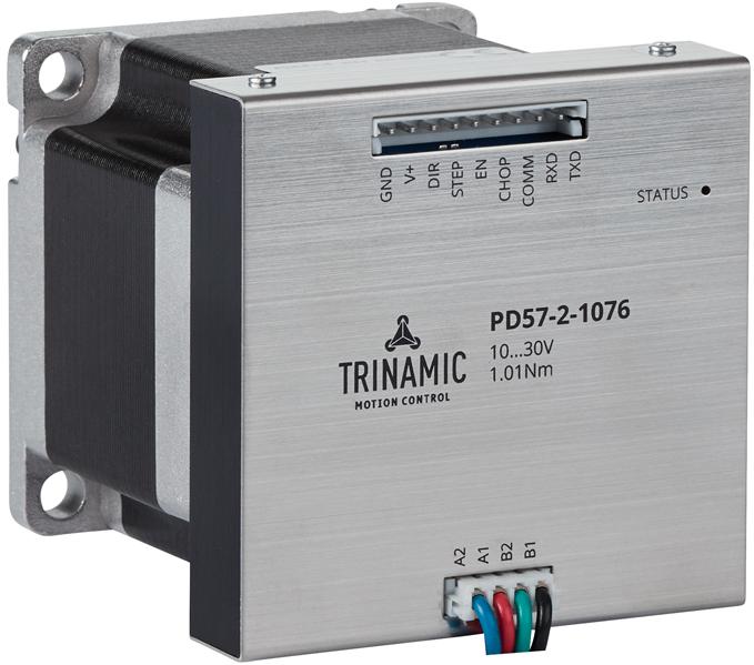 Analog Devices-PD57-2-1076 Moteurs pas-à-pas Stepper Motors Hybrid Bipolar Square 2.3V 2.8A 0.83Ohm 275g.cm² 1.01 1.8° 1Shaft