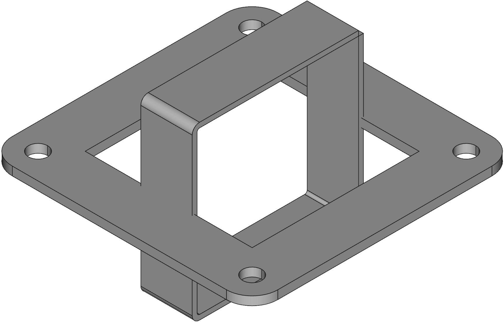 Hammond Manufacturing-1487BM1 Kabelzubehör N12 Wireway, 1 Inch Nipple - Fits 2.5 x 2.5 - Steel/Gray