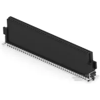 ERNI Electronics-234201-E Steckverbinderleisten und Leiterplattenbuchsen Conn Mezzanine F 80 POS 1.27mm Solder ST SMD T/R