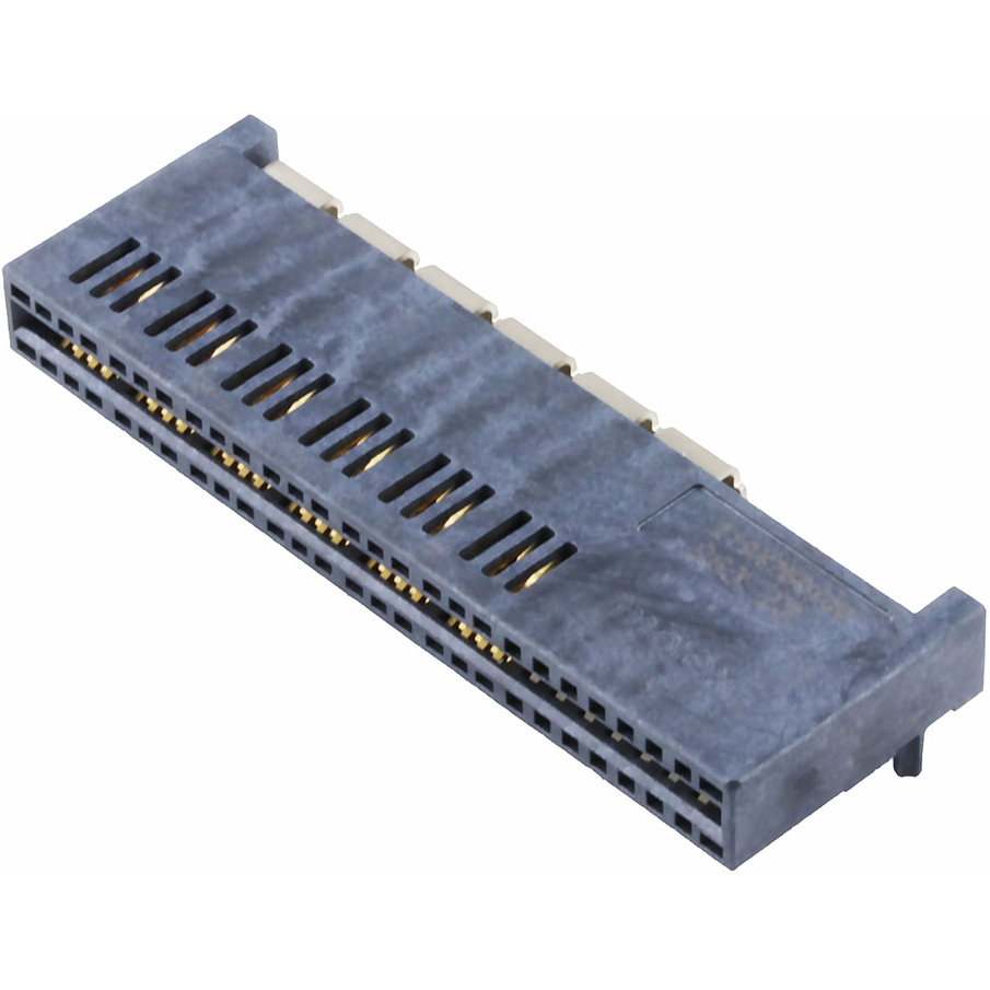 Molex-2194760100 Steckverbinder, Kartenrand Conn Card Edge F 12Power/14Signal POS 2.54mm/7.62mm Solder RA Thru-Hole T/R