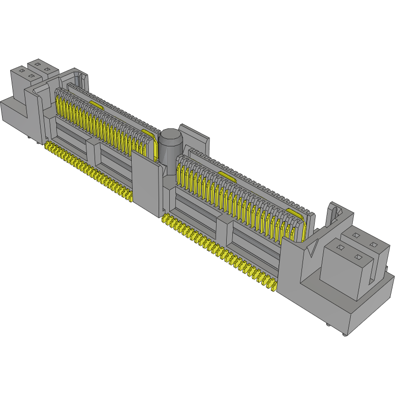 Samtec-QFS-052-04.25-H-D-PT4 Steckverbinderleisten und Leiterplattenbuchsen Conn Micro High Speed Socket Strip SKT 8Power/104Signal POS 0.635mm Solder ST SMD/Thru-Hole Tray