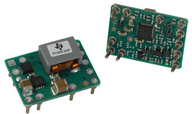 Texas Instruments-PTH08T240FAD DC/DC-Wandler und Spannungsreglermodul Module DC-DC 1-OUT 0.69V to 5.5V 10A 11-Pin DIP Module Tray