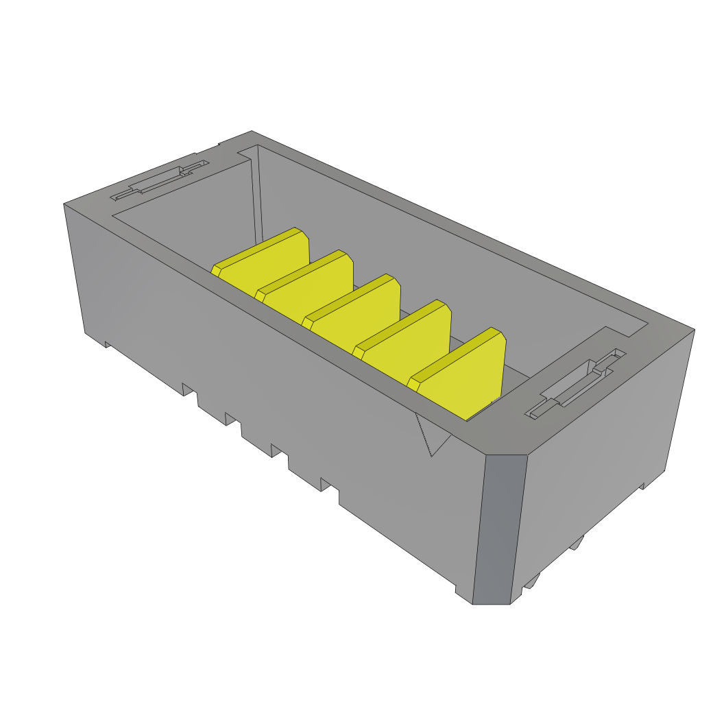 Samtec-UMPT-05-01.5-T-V-S-W-TR Steckverbinderleisten und Leiterplattenbuchsen Conn Ultra Micro Terminal Strip HDR 5 POS 2mm Solder ST SMD T/R