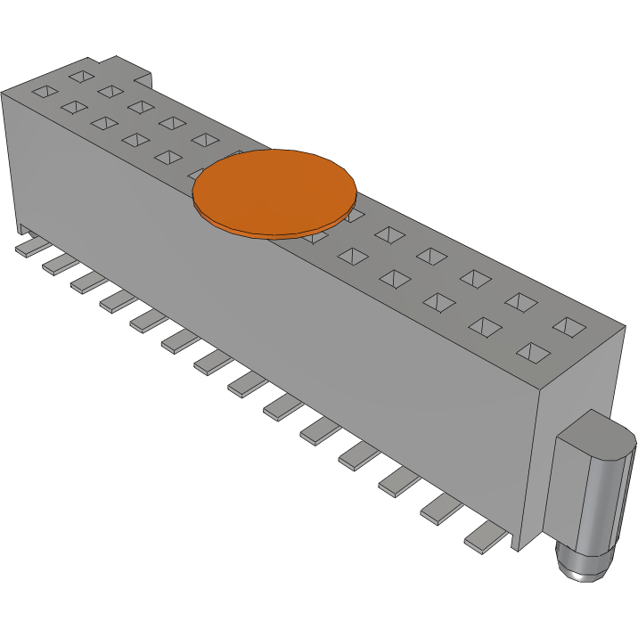 Samtec-SFM-114-02-L-D-A-K Steckverbinderleisten und Leiterplattenbuchsen Conn Socket Strip SKT 28 POS 1.27mm Solder ST Top Entry SMD TIGER EYE™ Tube