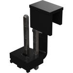 Conn Shrouded Header (1 Side) HDR 2 POS 3.96mm Solder ST Top Entry Thru-Hole T/R