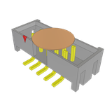 Conn Shrouded Header HDR 10 POS 2mm Solder ST SMD T/R