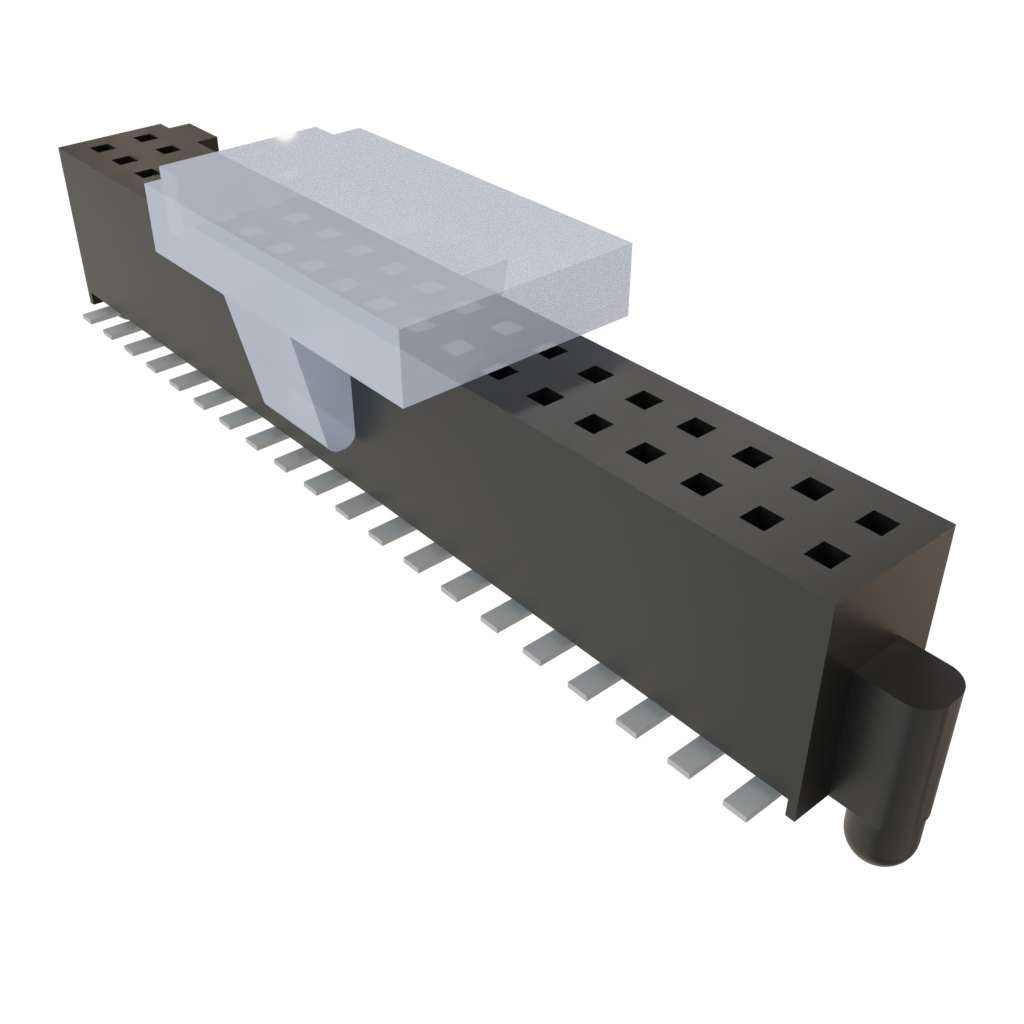Samtec-SFM-120-L2-S-D-A-P-TR Steckverbinderleisten und Leiterplattenbuchsen Conn Socket Strip SKT 40 POS 1.27mm Solder ST SMD TIGER EYE™ T/R