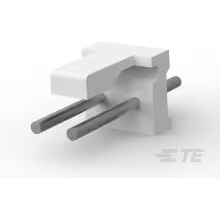 TE Connectivity-644753-2 Steckverbinderleisten und Leiterplattenbuchsen Conn Wire to Board HDR 2Power POS 3.96mm Solder ST Top Entry Thru-Hole Package