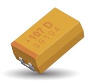 KYOCERA AVX Components Corporation-TAJD685K035RNJV Condensatore in tantalio solido Cap Tant Solid 6.8uF 35V D CASE 10%( 7.3 X 4.3 X 2.9mm) Inward L SMD 7343-31 1.3 Ohm 125°C T/R