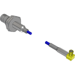 Cable Assembly Coaxial 0.15m 26AWG BNC to MCX F-PL Bag
