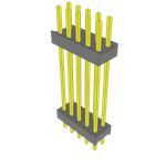 Conn Board Stacker HDR 10 POS 2.54mm Solder ST Top Entry Thru-Hole Bulk