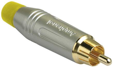 Amphenol-ACPR-SYL Steckverbinder für Audio und Video Conn RCA PL 2 POS Solder ST Cable Mount 2 Terminal 1 Port Bulk