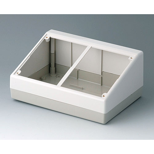 OKW Enclosures-A9082065 Kästen, Gehäuse und Gestelle Off White Acrylonitrile Butadiene Styrene Desktop Case