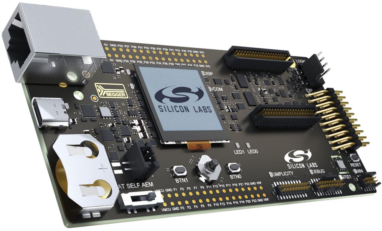 Silicon Labs-SI-MB4002A Tarjetas y tableros portadores Wireless Pro Kit Mainboard, Carrier Board