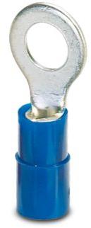 PHOENIX CONTACT-3240024 Connector Terminals Lug Terminal 14-16AWG Copper Blue 23mm Tin