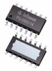 Infineon Technologies AG-BTS50202EKA Current Limit Switches Current Limit SW 2-IN 2-OUT to 7A Automotive AEC-Q100 14-Pin DSO EP T/R