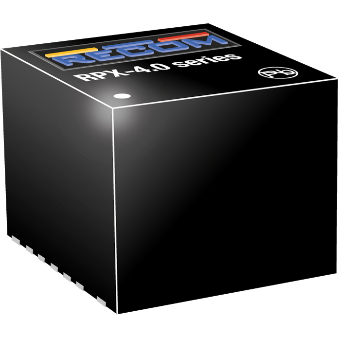 RECOM Power-RPX-4.0-R DC/DC-Wandler und Spannungsreglermodul Module DC-DC 1-OUT 1V to 7V 4A 14-Pin QFN EP T/R