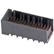 Molex-0764551618 Steckverbinder, Mutterplatine Conn Backplane HDR 96 POS 1.9mm Press Fit ST Thru-Hole Impact™ Tray