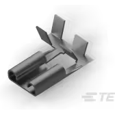TE Connectivity-180453-6 Steckverbinderanschlüsse Quick Disconnect Terminal 13-17AWG Phosphor Bronze F 18.5mm Tin Carton/Loose