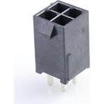 Conn Wire to Board HDR 4 POS 4.2mm Solder ST Thru-Hole Tray