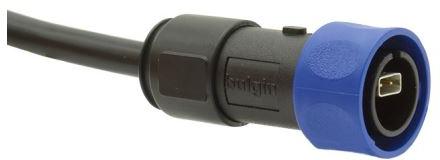 Bulgin Components PLC-PXPSPE4034/3M/22 Andere Kabelbaugruppen SPE Buccaneer to blunt-cut wire, 3 Meter Cable, 22 AWG