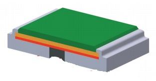 Isabellenhütte-SMK-R500-1.0 Widerstand, fest, Oberflächenmontage, einzeln Res 1206 0.5 Ohm 1% 1W ±50ppm/°C Pad SMD T/R Automotive AEC-Q200