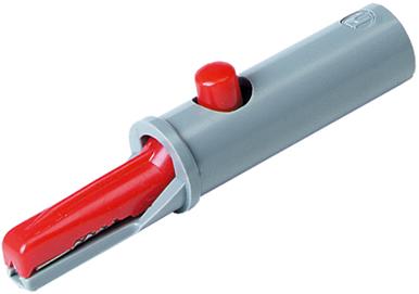 Altech Corporation-930126101 Équipement de test de raccordement électronique Conn Alligator Clip 1 POS ST Cable Mount 1 Port