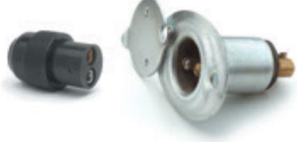 Littelfuse-1214 Connettore circolare Conn Circular PL 2 POS Screw ST Flange Mount 2 Terminal 1 Port Bulk