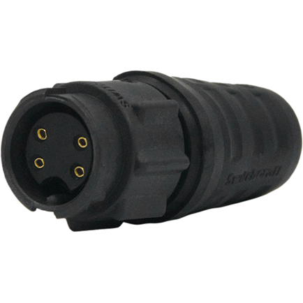 Switchcraft-EN3L4FX Connecteur circulaire Conn Circular SKT 4 POS Solder Cup ST Cable Mount 4 Terminal 1 Port Bulk