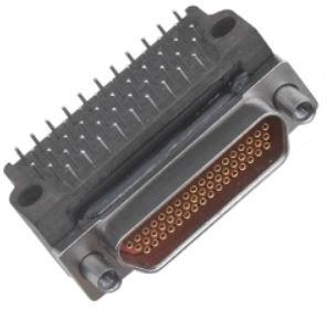 Cinch Connectivity Solutions-DCDM-37PCBRP Steckverbinder, D-Sub Conn Micro-D PIN 37 POS 1.27mm Solder RA Thru-Hole 37 Terminal 1 Port