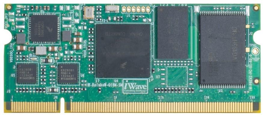 iWave Systems-IW-G18M-SMY2-3D256M-N256M-BCA System on Modules - SOM i.MX6ULL Y2 CPU/528MHz, 256MB DDR3, 256MB NAND Flash with boot code - Commercial grade