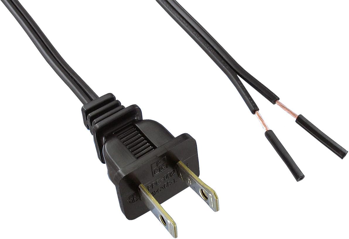 Qualtek Electronics-221001-01 Cable Assembly AC Power Cable Assembly 1.828m Power to Power 2 POS M 18AWG