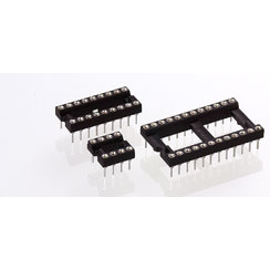 PRECI-DIP SA-110-83-640-41-605101 Steckverbinder, Buchsen Conn DIP Socket SKT 40 POS 2.54mm Solder ST Thru-Hole