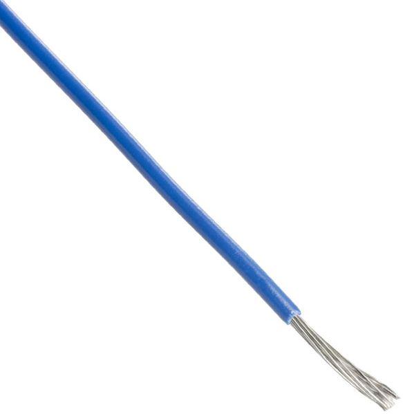 CnC Tech, LLC-11047-24-1-0500-005-1-TS Memoria con pacchetto multi-chip Hook-up Wire 24AWG 152.4m 1.56mm Tinned Copper Blue 600V Reel