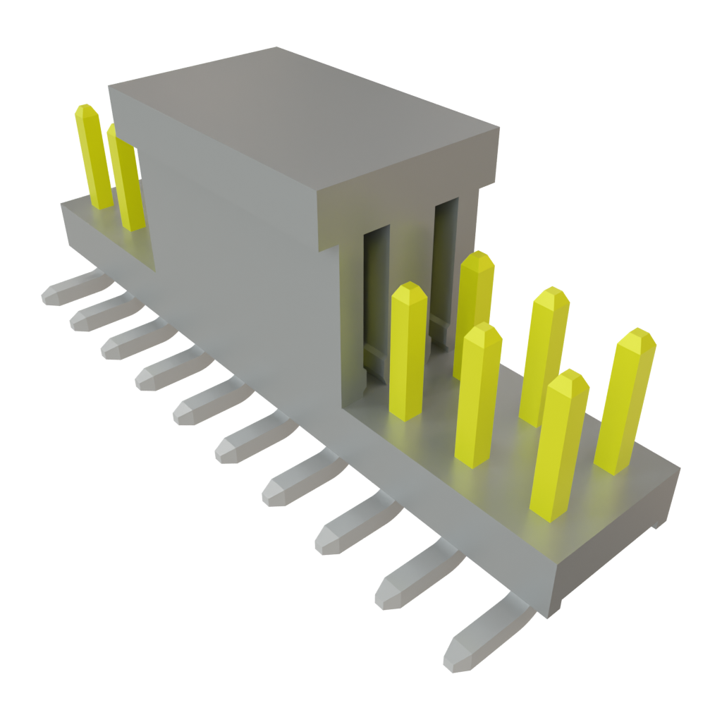 Samtec-TMM-110-01-L-D-SM-P Connector Headers and PCB Receptacles Conn Unshrouded Header HDR 20 POS 2mm Solder ST Top Entry SMD Tube