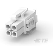 TE Connectivity-794241-1 Einzeladersteckverbinder, Gehäuse Conn Housing PL 4 POS 4.14mm Crimp ST Cable Mount Natural Bag