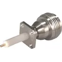 HUBER+SUHNER-23_N-50-0-30/133_NE RF-Steckverbinder Conn Type N 0Hz to 11GHz 50Ohm ST Flange Mount RCP Gold Over Nickel Phosphorus Single