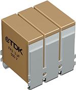 TDK-B58035U9754M062 Capacitor cerámico multicapa Cap Ceramic 0.75uF 900V 20% 3 Stacked 150°C T/R Automotive AEC-Q200