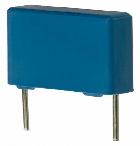 TDK-B32642B6104J000 Kondensator, Kunststofffilm Cap Film 0.1uF 630V PET/PP 5% (18 X 8.5 X 14.5mm) Radial Wound 15mm 110°C Bulk